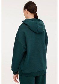Resim Lumberjack Wl Esty 17gf960 4pr Yeşil Kadın Sweatshirt 000000000101875894 Yeşil 