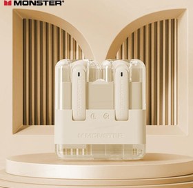 Resim Monster Airmars XKT12 Gaming Bluetooth Kulaklık Bej 