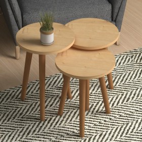 Resim Monte Sehpa Soul Zigon Sehpa Meşe 