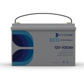 Resim Bataryasan 12v 100ah Eco Lifepo4 Uyumlu Akü Lityum Akü 