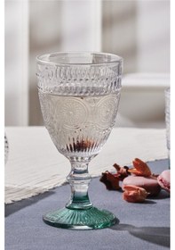 Resim Karaca Sunflower Kadeh Yeşil 