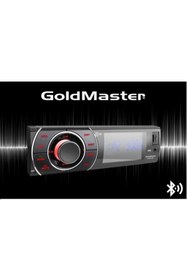 Resim GoldMaster Oto Teyp Bluetooth Lu Sd-3075 