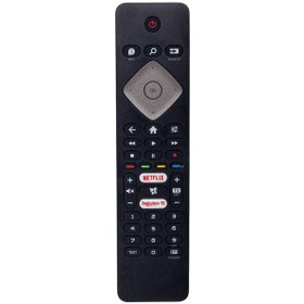 Resim Philips Netflix-Rakuten Tv Tuşlu Led Tv Kumanda 