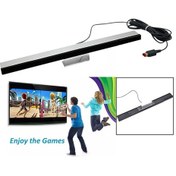Resim Nintendo Wii İçin Kablolu Ir Kızılötesi Uzaktan Hareket Sensörü İndüktör Çubuğu Oyunu Dayanıklı 