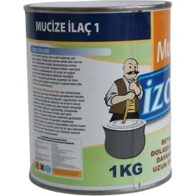 Resim Boysat Izo White Glass Beyaz Mucize Ilaç Solvent Bazlı Yalıtım Örtüsü 1 kg 