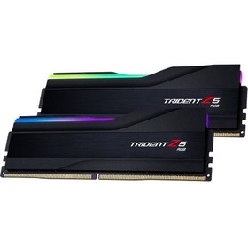 Resim G.Skill Trident Z5 Rgb DDR5-6000MHZ CL36 32GB (2X16GB) Dual Ram (36-36-36-96) 1.35V (F5-6000J3636F16GX2-TZ5RK) 