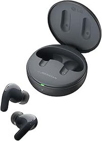 Resim LG TONE Free DT90Q kulak içi Bluetooth kulaklık, Dolby Atmos ses, MERIDIAN teknolojisi, ANC (Active Noise Cancellation) ve UVnano+, siyah 