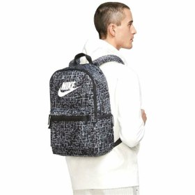Resim Nike Heritage Unisex Siyah Günlük Stil Sırt Çantası DC5096-010 