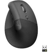 Resim Logitech 910-006494 Lift Kablosuz Ergonomik Dikey Siyah Mouse 