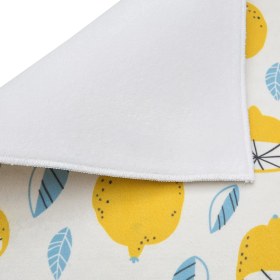 Resim Baskılı Bulaşık Kurutma Matı 46x36 Cm Kurulama Bezi Örtüsü Mf-055 Limon 