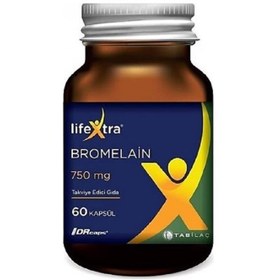 Resim Lifextra Bromelain 60 Kapsül 