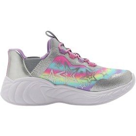 Resim Skechers Unicorn Dreams Kız Çocuk Gri Günlük Ayakkabı 