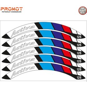 Resim Honda Activa Uyumlu Jant Şeridi 5 