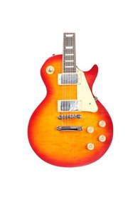 Resim Angel Aelg250-ıbs Ice Tea Burst Elektro Gitar Lp Standart Kasa Flamed Maple Kapak Vintage Ton 