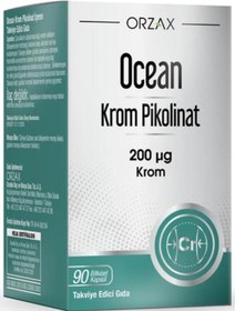 Resim Ocean Krom Pikolinat 200 Uq Krom 90 Bitkisel Kapsül 