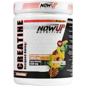 Resim NOWUP Creatine Power Effect Amino Asit Tropikal Meyve Aromalı 360g 