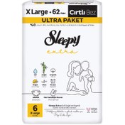 Resim Sleepy Extra XL Çocuk Bezi 62'li 