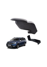 Resim Dacia Logan Mcv 2013 Delmesiz Çelik Ayaklı Siyah Kolçak Kol Dayama 