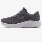 Resim Skechers-lite-pro-broadside Leather Mens Sneaker Nefes Alabilen Erkek Günlük Spor Ayakkabı Gri 