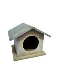 Resim Ahşap Kuş Evi Boyama 