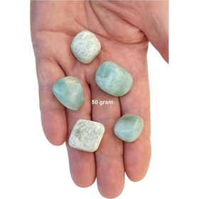 Resim 50 Gram Amazonit Tamburlu Parçalar 345 