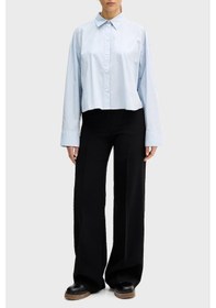 Resim Calvin Klein Bayan Gömlek Lv047c141g 24q Açık Mavi Açık Mavi 