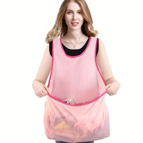 Resim Taşınabilir Giyilebilir Çamaşır Önlüğü - Hafif Polyester, Kolay Askı İçin Bükülmez Tasarım, Ev ve Balkon Kullanımı İçin Mükemmel, Çamaşır Önlüğü|Modern Çamaşır Aletleri|Dayanıklı Çamaşır Önlüğü 