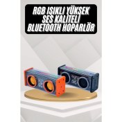 Resim Techno Stock Bluetooth Hoparlör Taşınabilir Hoparlör 5.0 Bluetooth Tws Stereo Kablosuz 