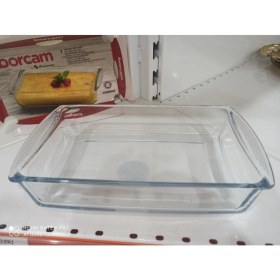 Resim Dikdörtgen Midi Borcam Fırın Kek Kalıbı, Ölçülere Dikkat! 