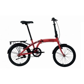 Resim Bisan Twin-s Katlanır Bisiklet Kadro:28cm Vites:6 20" Jant Kırmızı/siyah 