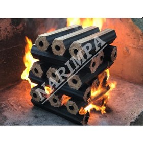 Resim Briket Şömine Odunu 20 Kg- Yüksek Kalorili - Tamamen Doğal N11.3133 