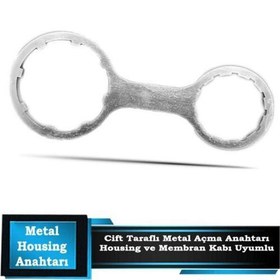 Resim Su Arıtma Cihazı Profosyonel Metal Filtre Housing Açma Anahtarı 