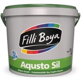 Resim Filli Boya Aqusto Sil Silikonlu Dış Cephe Boyası 15 Lt 15 LT 