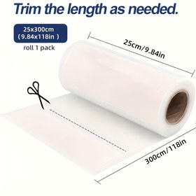 Resim 3 Metre Vakumlu Saklama Poşeti, Uzun Süreli Tazelik için Çeşitli Boyut Seçenekleri, Sous Vide ve Dondurucu Kullanımı İçin İdeal, Ev ve Ticari Mutfaklar ile Toplu Depolama için Mükemmel, Yiyeceklerin Lezzetini ve Kalitesini Korur 