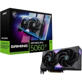 Resim MSI Msı Geforce RTX5060TI 8g Gamıng Oc 8gb Gddr7 128BIT 1xhdmı 3xdp Ekran Kartı 