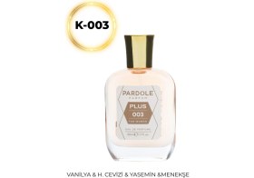 Resim Pardole K-003 Floral, Tatlı Favoris Kadın Parfüm - 50 Ml - Vanilya, Hindistan Cevizi, Yasemin, Menekşe 