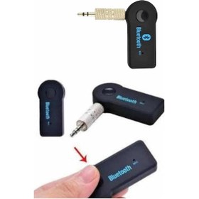 Resim Yeni Nesil Bluetooth Aux Araç Kiti Siyah Tv Tablet Telefon Araç Araba - Lisinya 