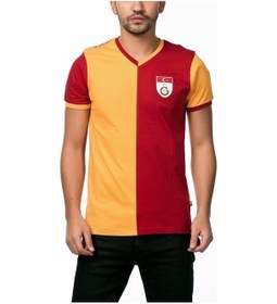 Resim Galatasaray Kişiye Özel Babalar Günü Hediyesi Metin Oktay Forma Sarı - Kırmızı 