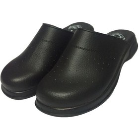 Resim Hipokrat Ortopedik Yumuşak Tabanlı Ortopedik Siyah Sabo Terlik 