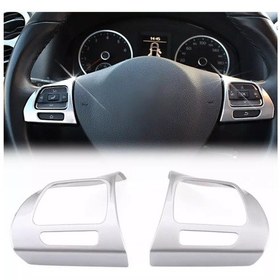 Resim Vw Golf Mk6 Direksiyon Kaplaması Tuş Çerçevesi Plastik 2009-2012 