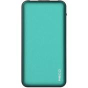 Resim Recci Hızlı Şarj Özellikli Powerbank Recci RPB-P05 Greeny Serisi LED Işık Göstergeli 22.5W 10000mAh Yeşil 