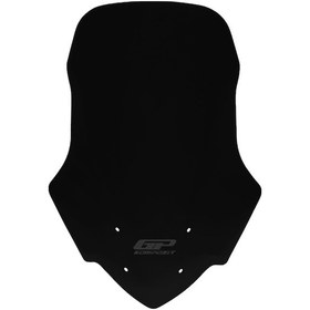 Resim GP Kompozit Honda NC 700 S / NC 750 S 2012-2020 Uyumlu Ön Cam Siyah 