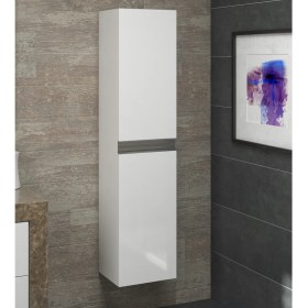 Resim Alfa Banyo Esen Mdf Beyaz 150 cm Lüx Banyo Boy Dolabı 