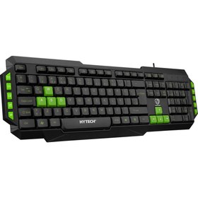 Resim Hytech HYK-46 Yeşil Kablolu Oyuncu Klavyesi Outlet 