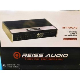 Resim Reiss Reis Rs-t1000.4d Fullrange Amfi 