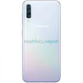 Resim Samsung Galaxy A50 A505 Kasa Kapak Beyaz Orjinal Full 