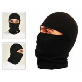 Resim Genel Markalar Termal Kar Maskesi Siyah Renk Soğuktan Korur 