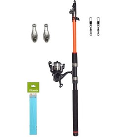 Resim 165 Cm Kamış Makina Olta Seti Süper Kalite Çocuklar İçin Olta Seti Tam Takım Olta Seti 