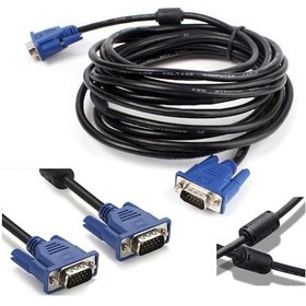 Resim 5M Metre Vga Kablo - Ekran Lcd Monitör Kablosu 