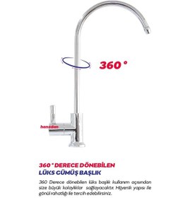 Resim Hanedan Su Arıtma Cihazı Musluğu Lüks, Ankastre Musluk 456398215 